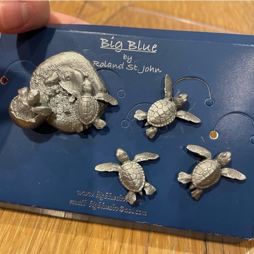 Metal Turtle Magnet Set - Picture 12 of 13
